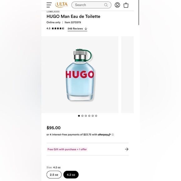 Hugo Boss HUGO Man Eau de Toilette & Shower Gel Set - Fresh and
Bold Ele… - Picture 15 of 17